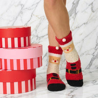 The "Jolly Santa" Cozy Socks