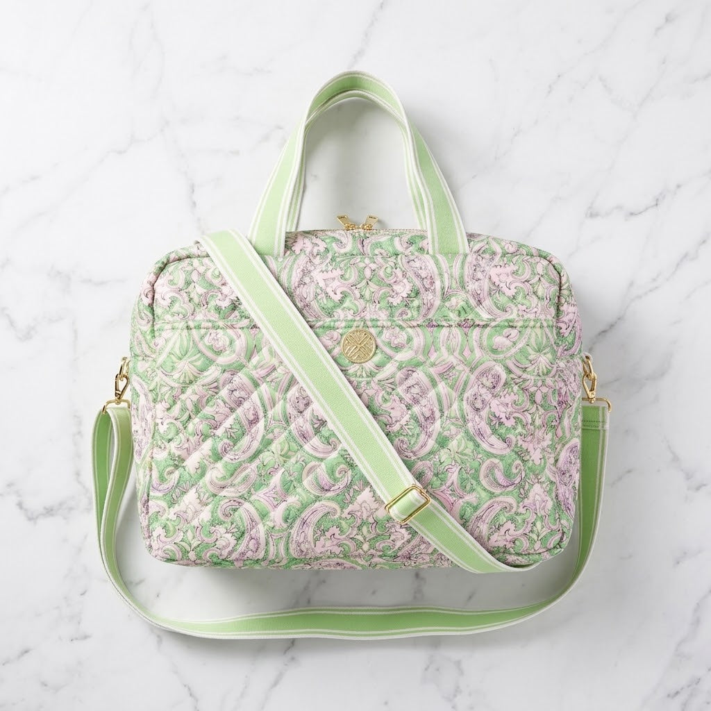 The "Estoril" Quilted Cooler Bag by Lilly Pulitzer