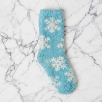 The "Snowflake" Cozy Socks