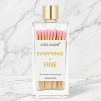 The "Matches" Bottle