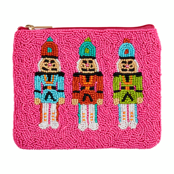 The "Holiday" Beaded Pouch