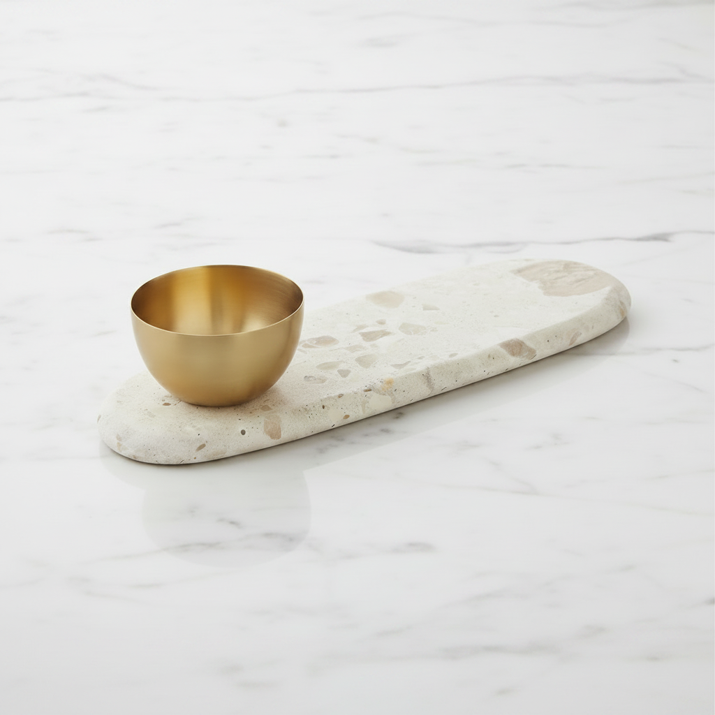 The "Marble Tray And Tidbit" Set