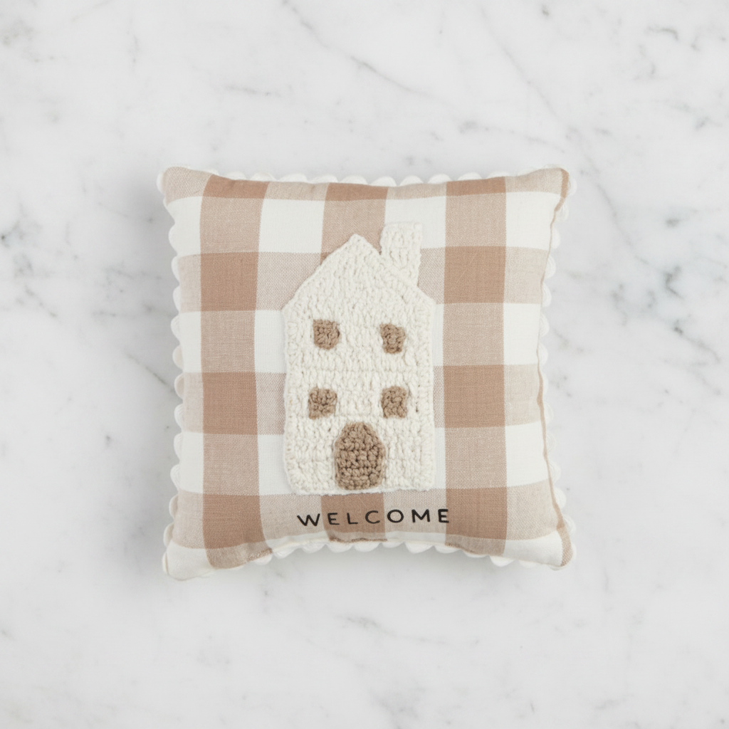 The "Crochet" Mini Pillow