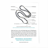 The "Rosary" Wrap Bracelet by My Saint My Hero