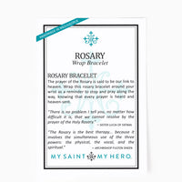 The "Rosary" Wrap Bracelet by My Saint My Hero