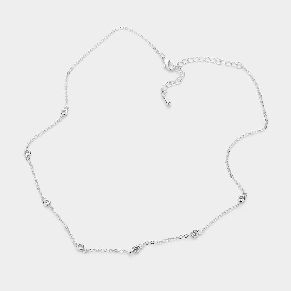 The "Dainty Diamonds" Necklace