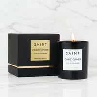 The "Saint Christopher - Patron Saint of Travelers" Candle