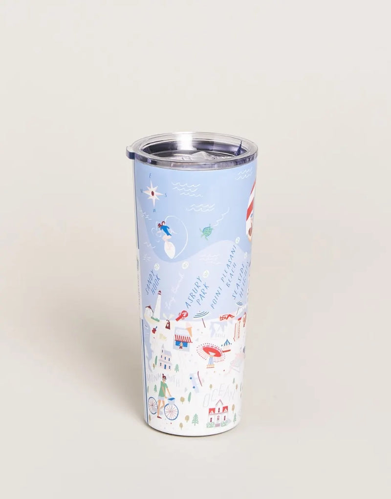 The "Down the Shore" Stainless Steel Tumbler by Spartina 449