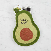 The "Avocado" Oven Mitt and Towel Set