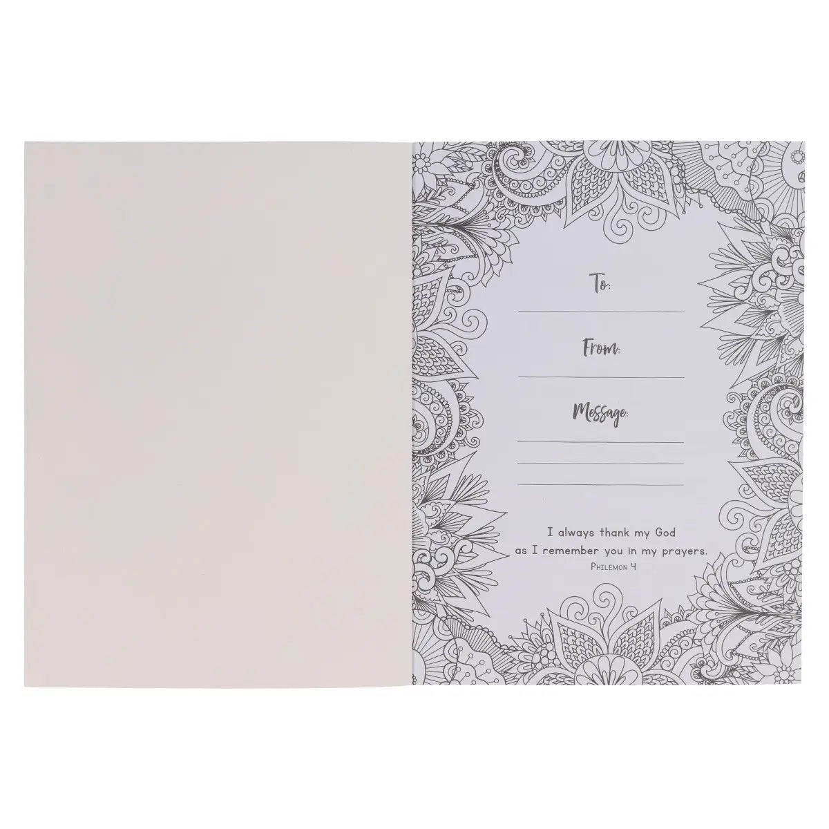 The "Pray More Worry Less" Coloring Journal