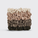 The "Ultra Petite Satin" Scrunchies by Kitsch