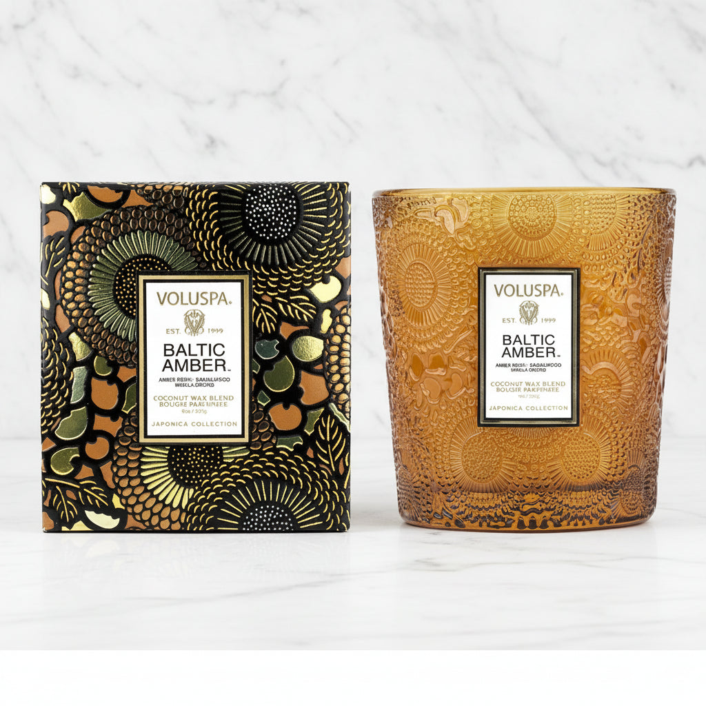 The "Baltic Amber" Collection by Voluspa