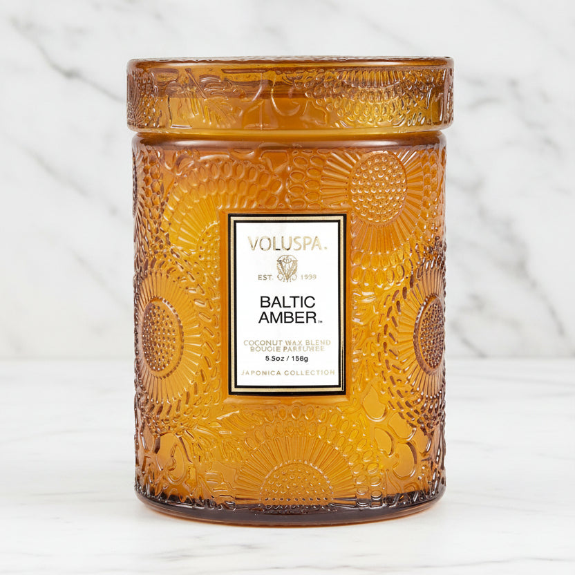 The "Baltic Amber" Collection by Voluspa