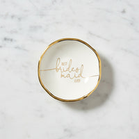 The "Best Bridesmaid" Jewelry Dish