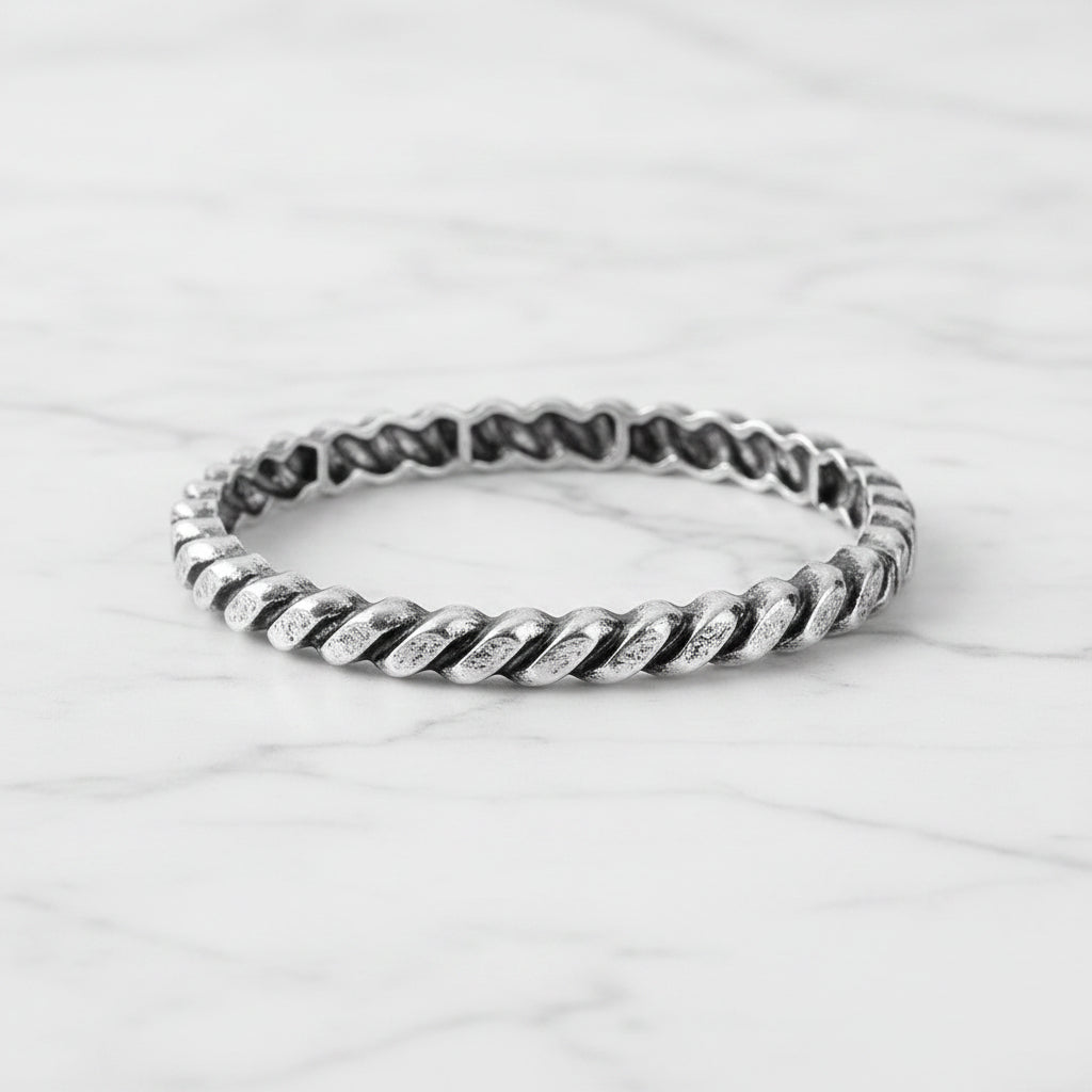 The "Brushed Silver Feels" Bracelet