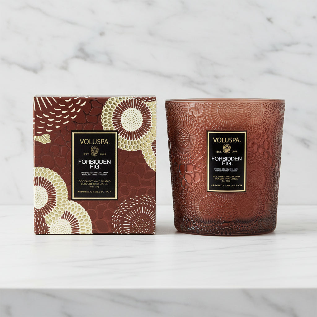The "Forbidden Fig" Collection by Voluspa