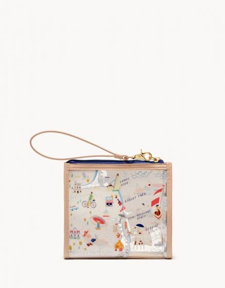 The "Down the Shore" Clear Wristlet by Spartina 449