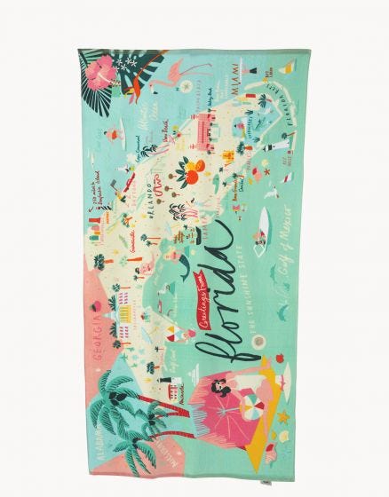 The "Florida" Beach Towel by Spartina 449