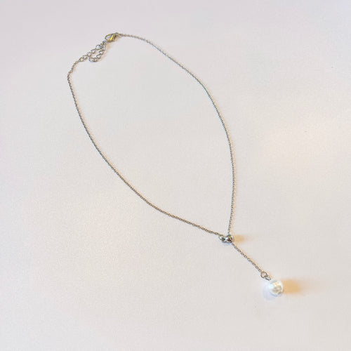 The "Silver and Pearl" Necklace