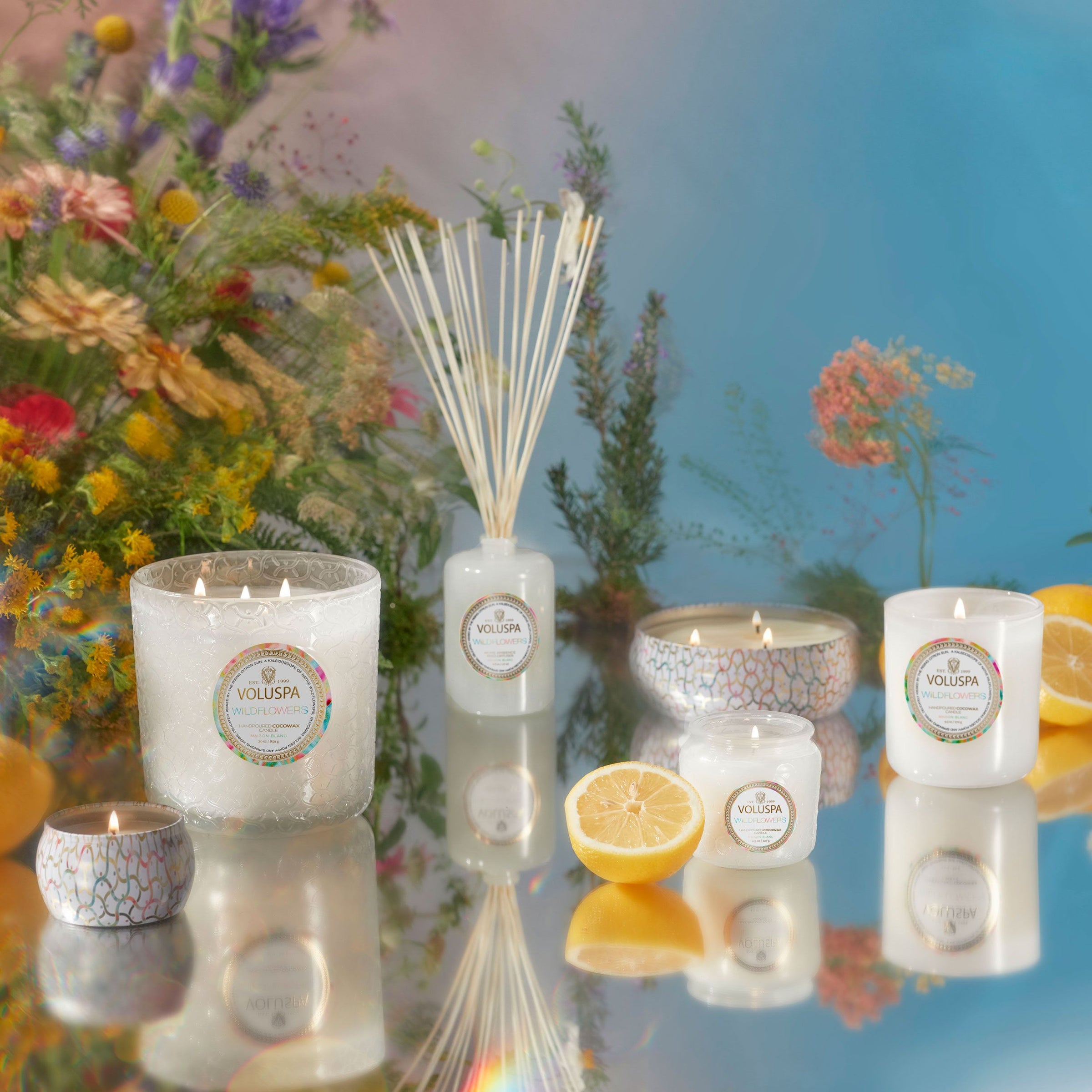 The "Wildflowers" Collection by Voluspa