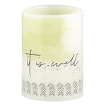 The "It is Well" LED Candle