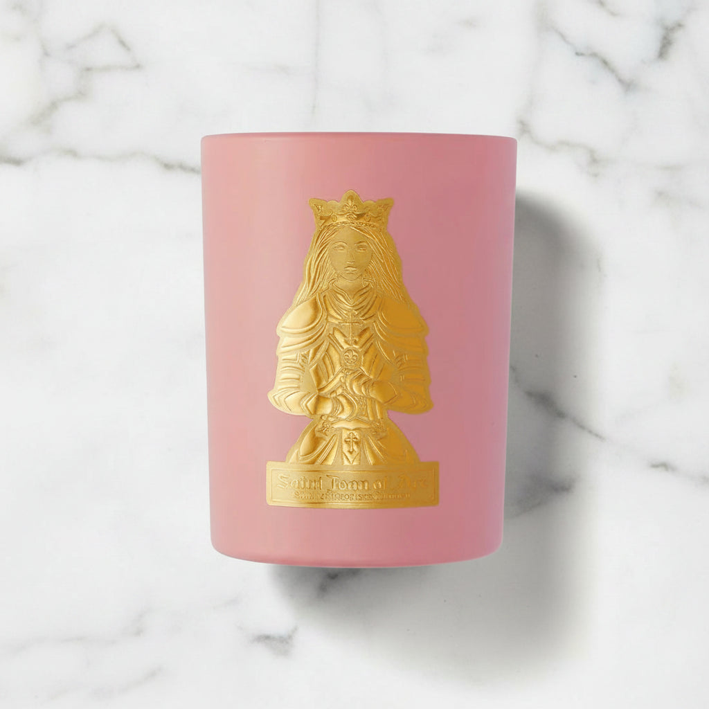 The "Saint Joan of Arc - Patron Saint of Fearless Women" Candle