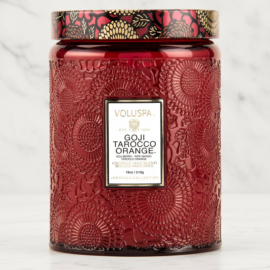 The "Goji Tarocco Orange" Collection by Voluspa