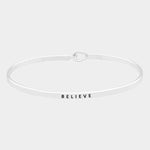 The "Believe" Bracelet