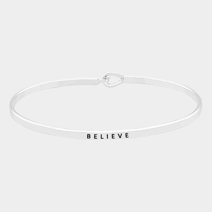 The "Believe" Bracelet