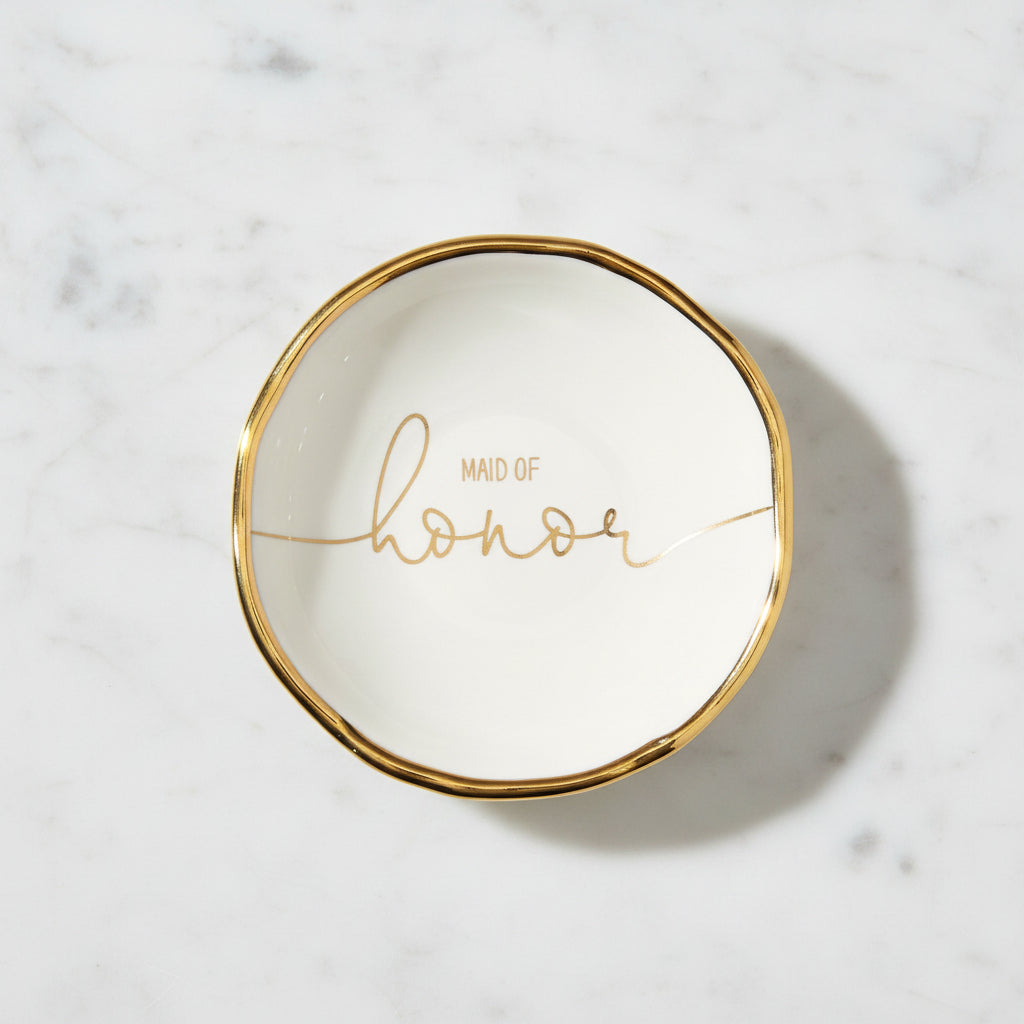 The "Maid of Honor" Jewelry Dish