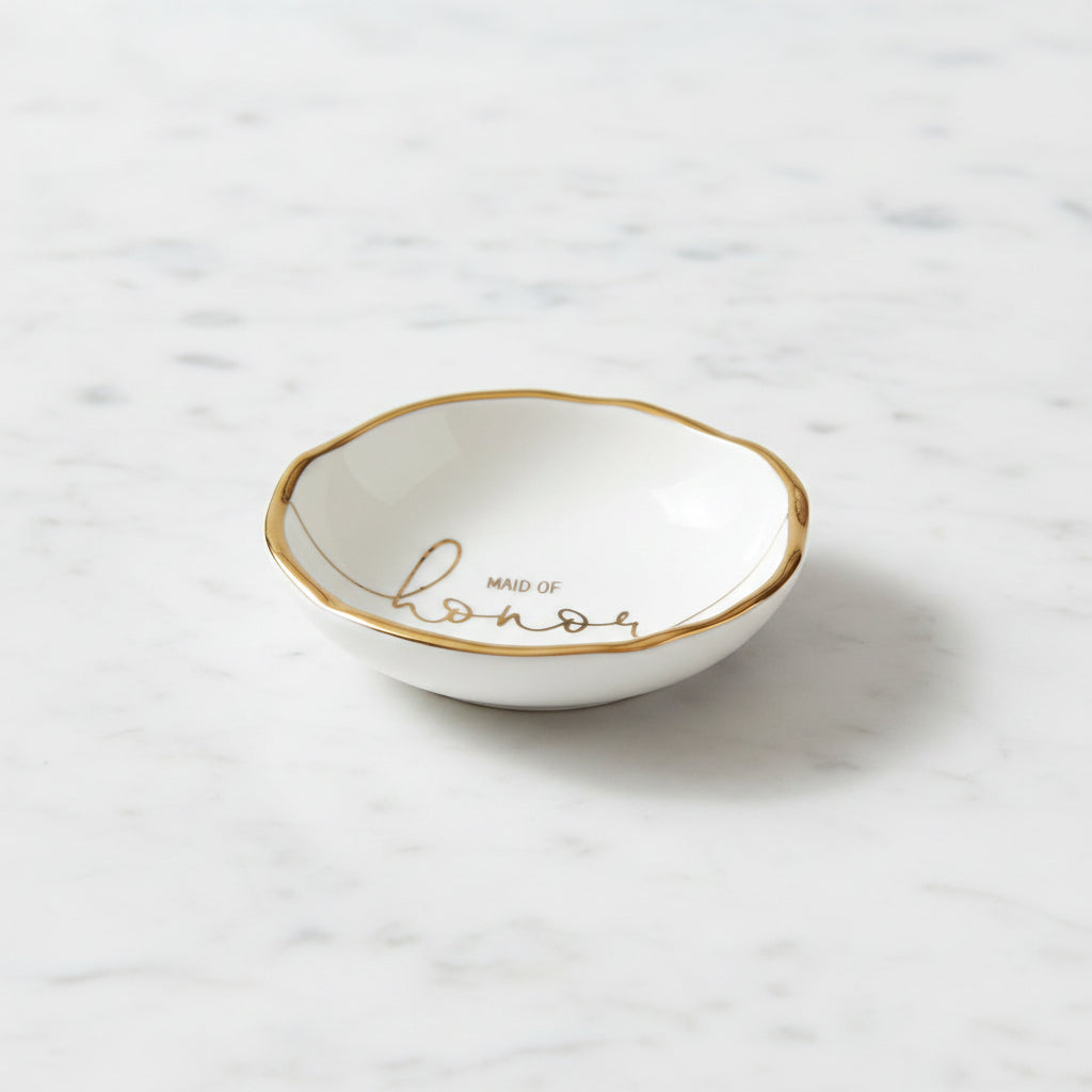 The "Maid of Honor" Jewelry Dish