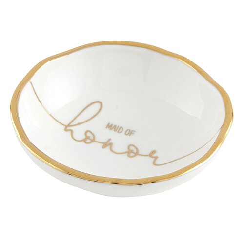The "Maid of Honor" Jewelry Dish