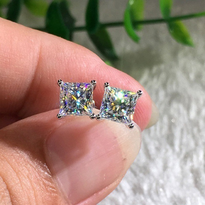 The "Square Diamond" Earrings