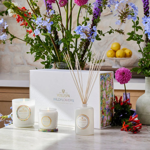 The "Wildflowers" Super Bloom Gift Set by Voluspa