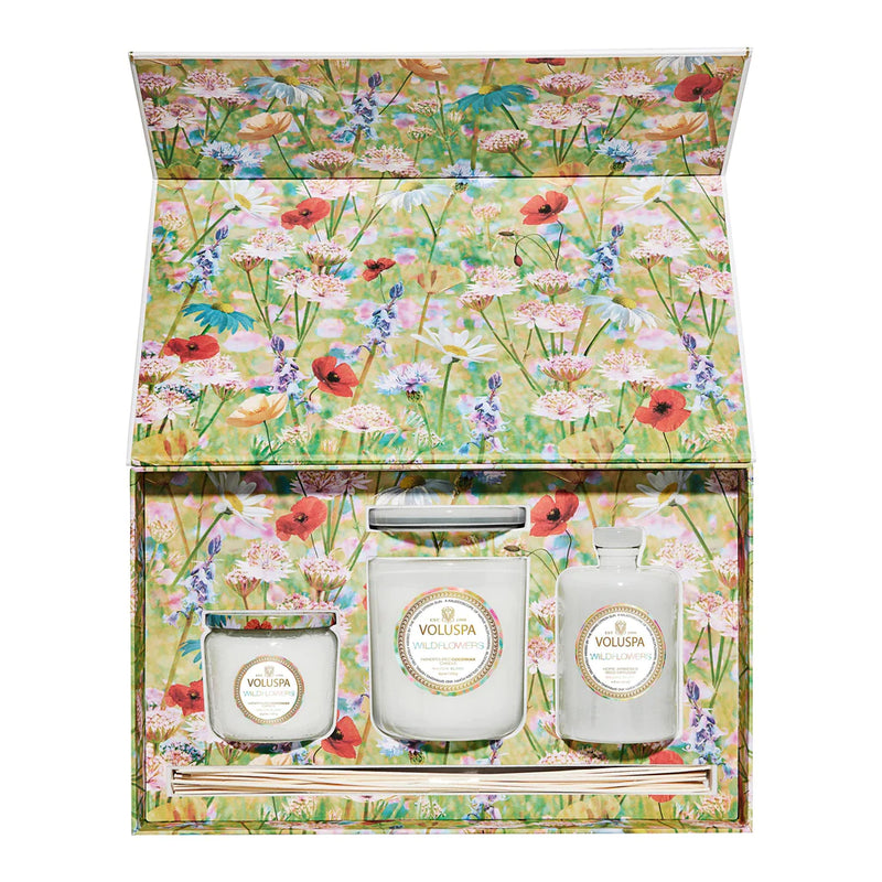 The "Wildflowers" Super Bloom Gift Set by Voluspa