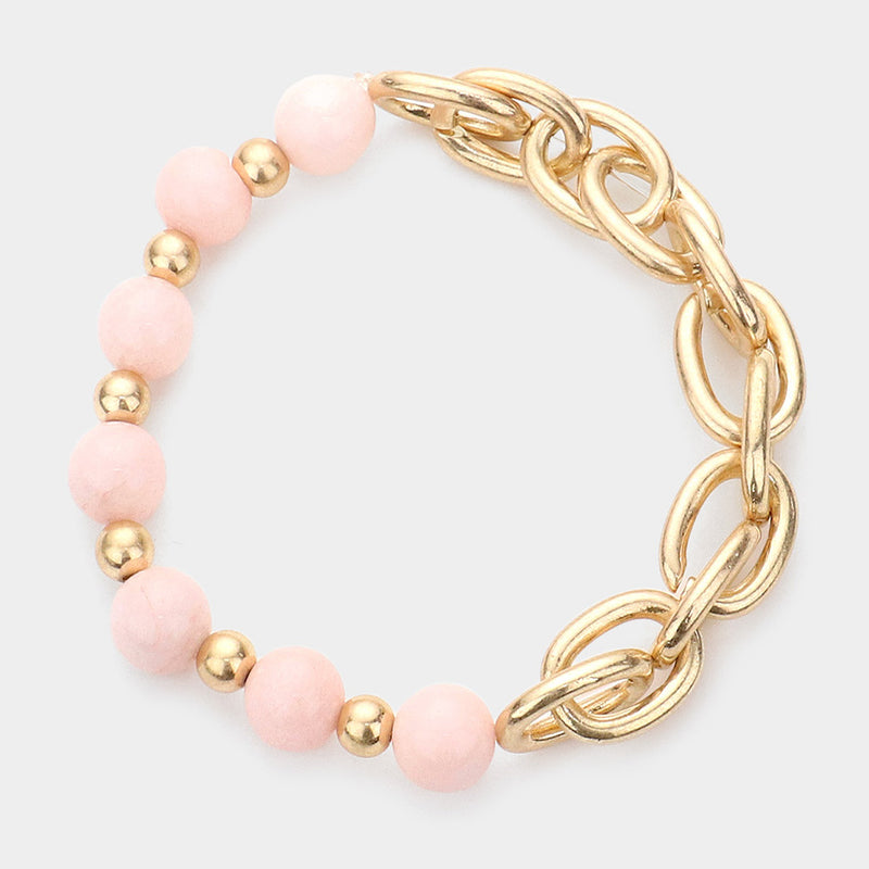 The "Links and Stones" Bracelet
