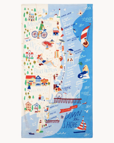 The "Down the Shore" Beach Towel by Spartina 449