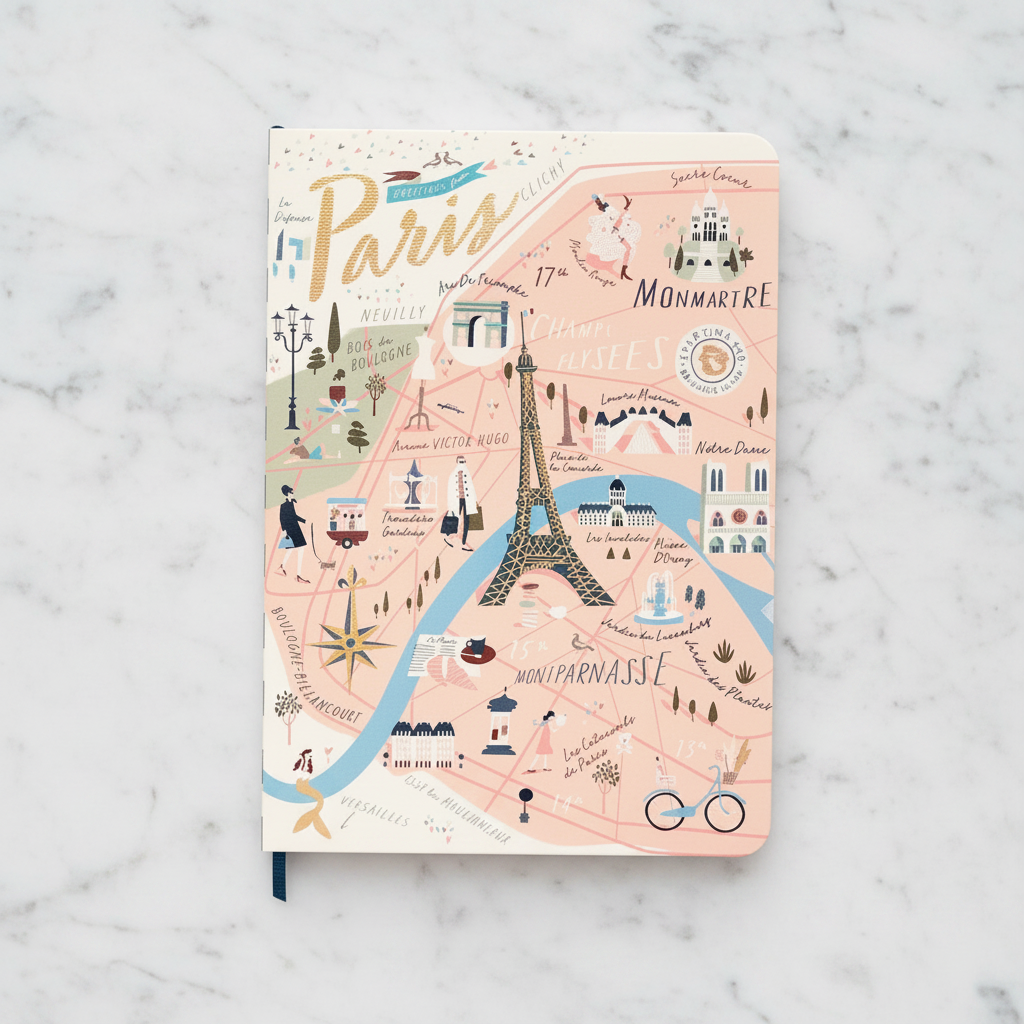 The "Paris" Notebook by Spartina 449