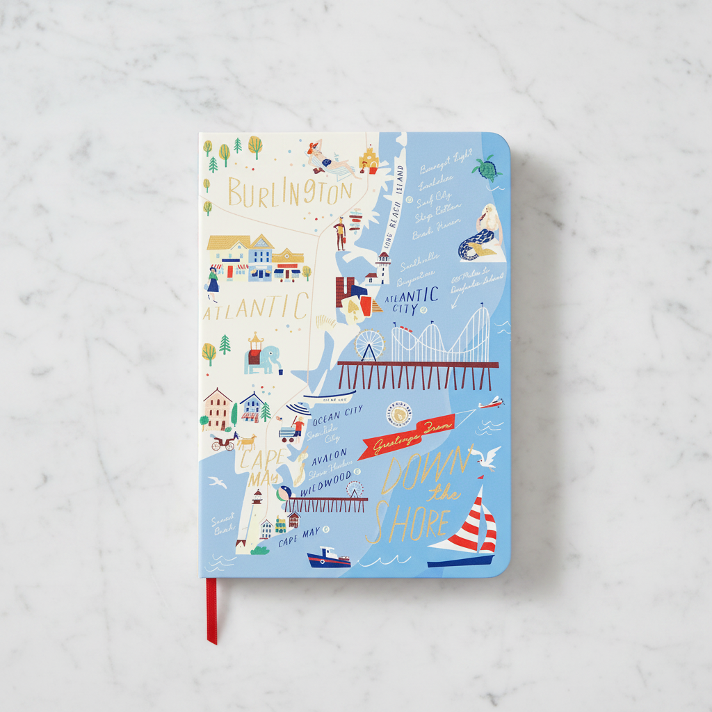 The "Down the Shore" Notebook by Spartina 449