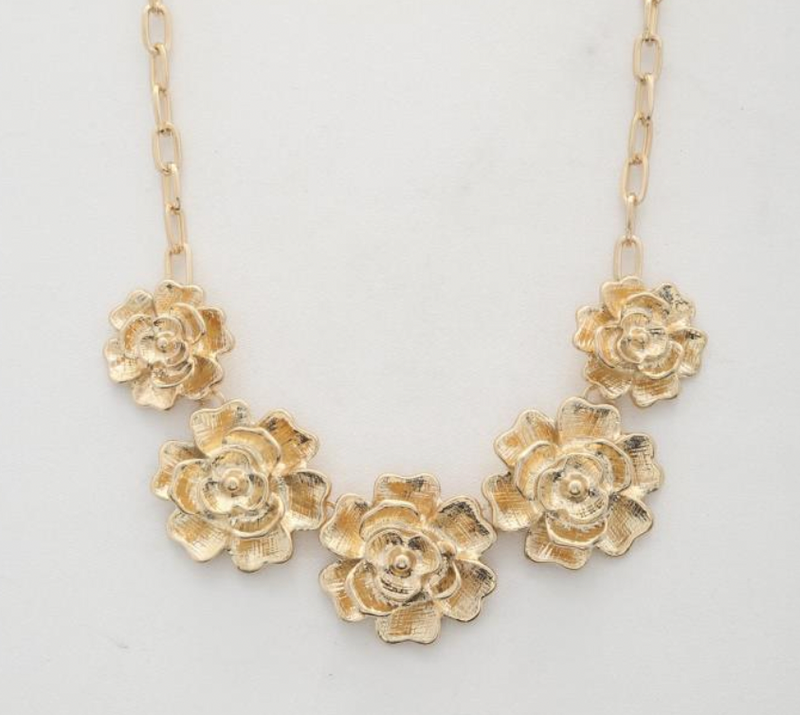 The "Golden Flowers" Necklace
