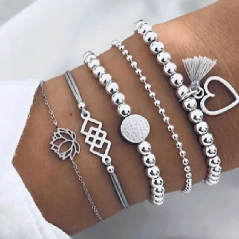 The "Stacked with Love" Bracelet Set