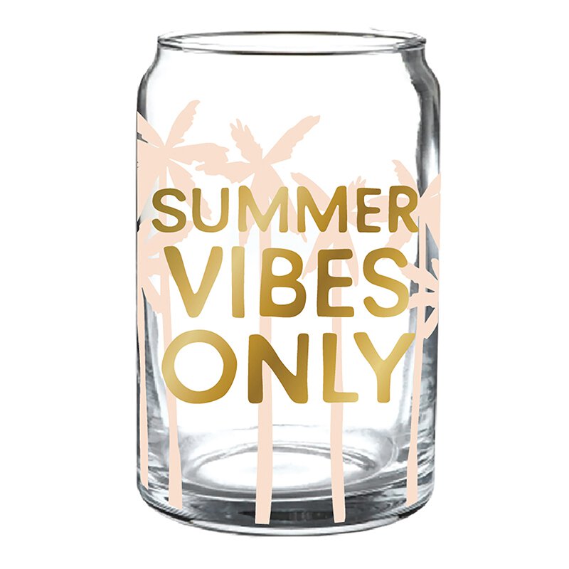 The "Summer Vibes" Glass