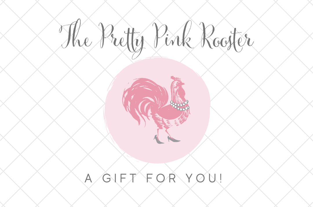 The Pretty Pink Rooster Gift Card