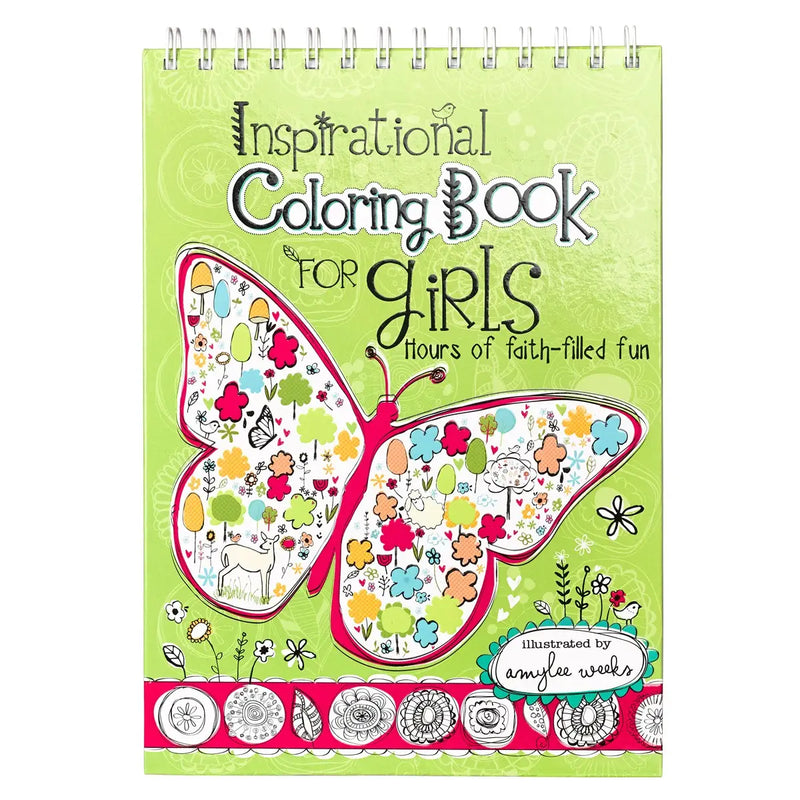 The "Inspirational Coloring Book for Girls"