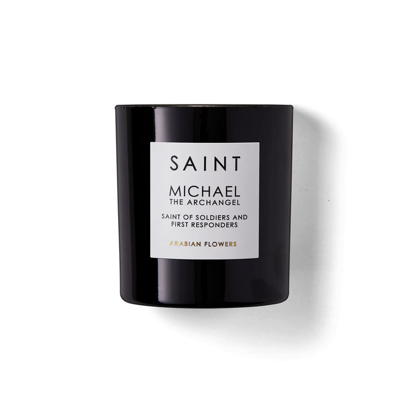 The "Saint Michael the Archangel - Patron Saint of Soldiers and First Responders" Candle