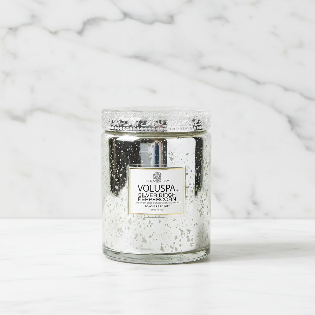 The "Silver Birch Peppercorn" Collection by Voluspa