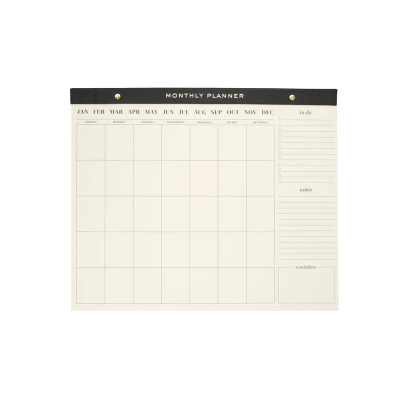 The "Undated" Monthly Desk Calendar