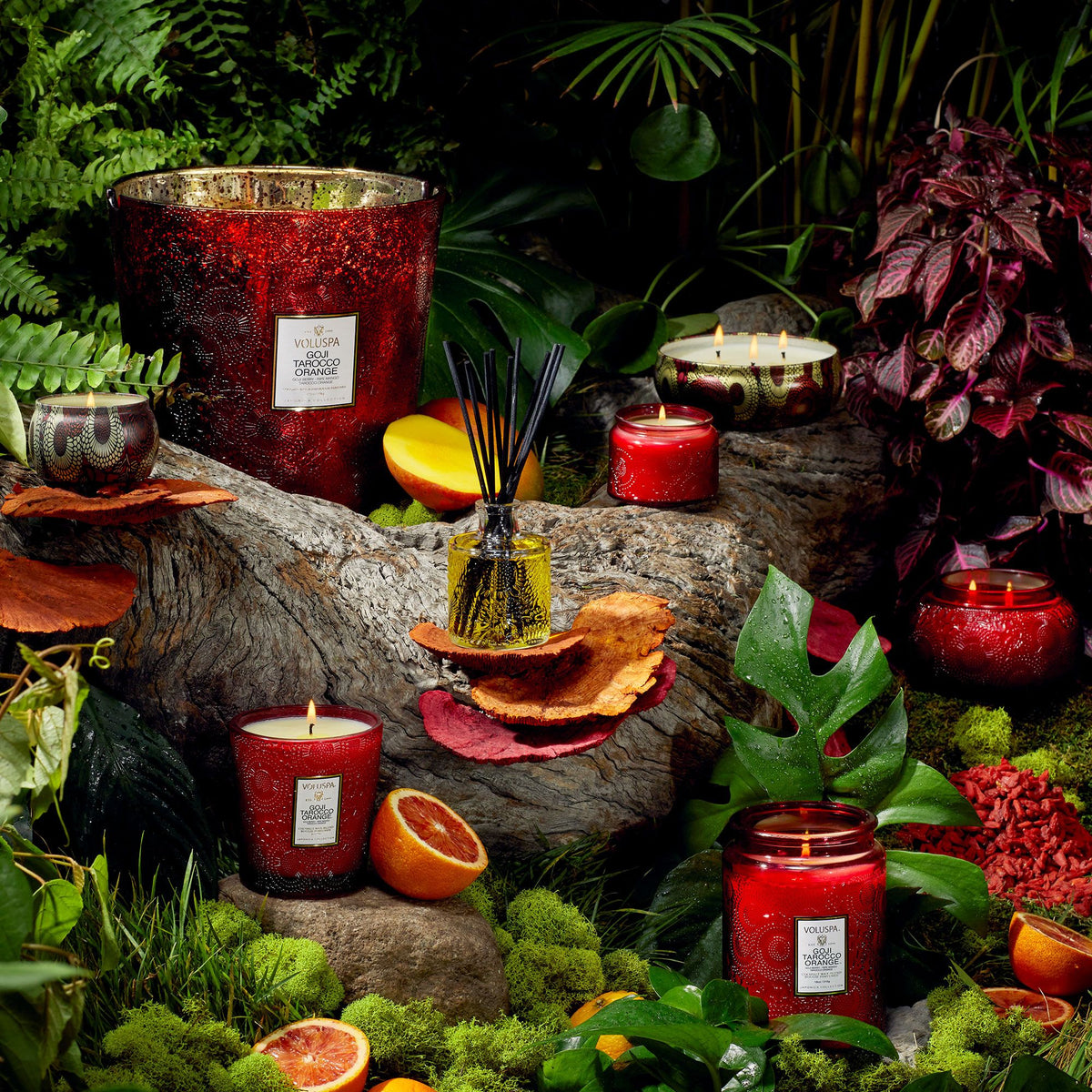 The "Goji Tarocco Orange" Collection by Voluspa