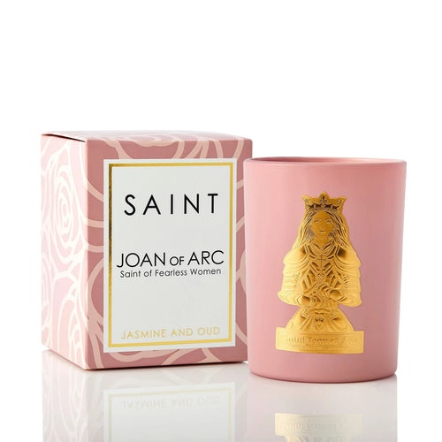 The "Saint Joan of Arc - Patron Saint of Fearless Women" Candle