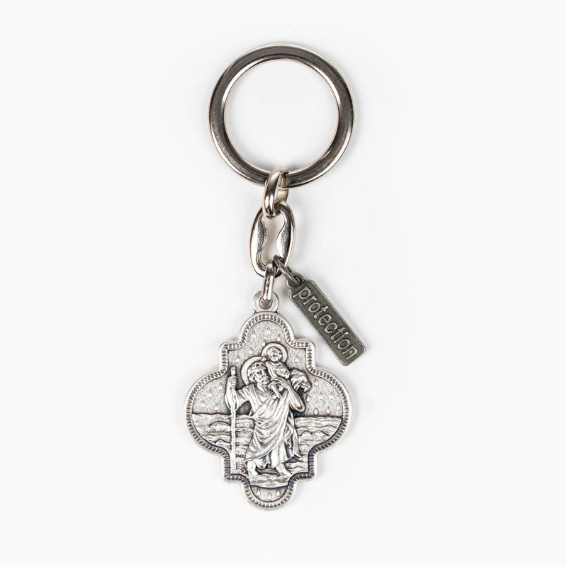 The "Saint Christopher Travel Protection" Key Ring by My Saint My Hero
